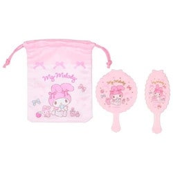 サンリオキャラクターズ ミラー＆ブラシセット マイメロディ