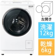 ドラム式洗濯乾燥機 洗濯12kg/乾燥6kg ヒートポンプ式 洗剤自動投入 左開き 除菌機能 ホワイト AQW-DXS12A-L（W）
