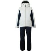 バーティカルツーピース レディース スキーウェア 上下セット SILVER WHITE Sサイズ PSW252P70