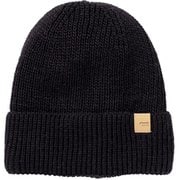 ベーシックニットハット ニットキャップ ビーニー BLACK ESM25HW11