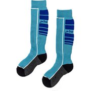 ボトムカラーブロックスキーソックス キッズ スキーソックス SMOKE BLUE KFサイズ ESB25SO82