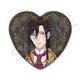 SYNC-SHTHKB-C 最後にひとつだけお願いしてもよろしいでしょうか ハート型缶バッジ レオナルド
