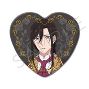 SYNC-SHTHKB-C 最後にひとつだけお願いしてもよろしいでしょうか ハート型缶バッジ レオナルド