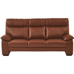 ソファ 3人掛け ケネス ライトブラウン 341461