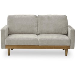 ソファ 2人掛け シュリンプ グレー 315039