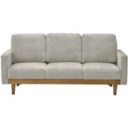 ソファ 3人掛け シュリンプ グレー 315040