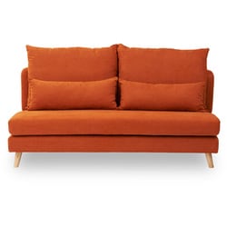 ソファ 3人掛け タピオカ オレンジ 315624