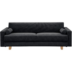 ソファベッド バサラ3 ブラック 470678