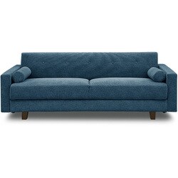 ソファベッド バサラ3 ブルー 470679