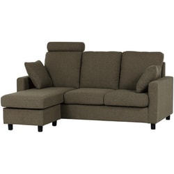 カウチソファ ブラント ブラウン 382402