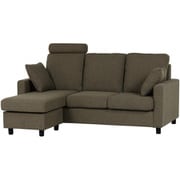 カウチソファ ブラント ブラウン 382402