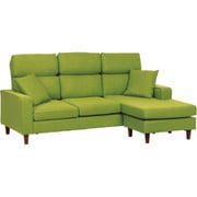 カウチソファ ルピア4 グリーン(布) 393461