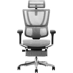 新基盤モデル フィット2 オットマン付き ブラックフレーム ホワイト FIT2-LPL-DR-BF-WH 459644