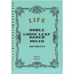 ノーブルルーズリーフ B5 横罫 R79