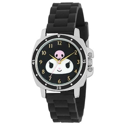 腕時計 クォーツ ラバー サンリオ クロミ ブラック CR3C0008-KUB