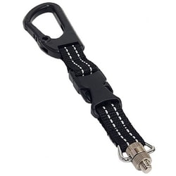 カラビナストラップII ネジタイプ ブラック UNX5950