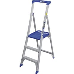 PiCa 上わく付き片面昇降式専用脚立 SEK 3段 SEK-90