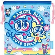 FRK968 巾着 エンジェルブルー