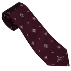 81050001-W0194-I411-OXBLOOD [ネクタイ]