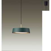 LEDペンダント 8畳用 調光調色 ビリヤードグリーン＋ウォールナット色木枠 DXL-81509