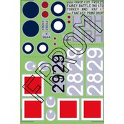 AZUFR0X25 1/72 デカール フェアリー バトル Mk.I イギリス軍・トルコ軍 [プラモデル用品]