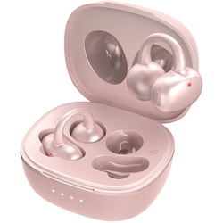 完全ワイヤレスイヤホン オープンイヤー型（イヤーカフ型） Wireless Open Earphones Smart Pro Bluetooth対応 ピンク CHE-647-PK