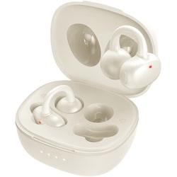 完全ワイヤレスイヤホン オープンイヤー型（イヤーカフ型） Wireless Open Earphones Smart Pro Bluetooth対応 ホワイト CHE-647-WH