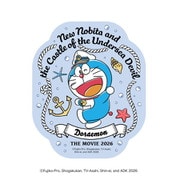 映画 ドラえもん 新・のび太の海底鬼岩城 ダイカットステッカーミニ （4）