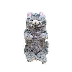 P-1563 ひざねこ すやすや ぬいぐるみ S サバシロ