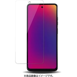moto g24 対応 ガラスフィルム 9H 強化ガラス 気泡防止 指紋防止 撥油 NU GLASS クリア GB_MG2SPBGNG_CL