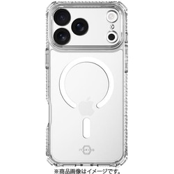 iPhone 17 Pro Max 対応 ケース マグセーフ対応 クリア 耐衝撃 HYBRID R/CLEAR （MagSafe） トランスパレント IT_IQGCSPTCM_TR