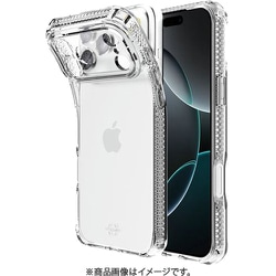 iPhone 17 Pro 対応 ケース クリア 薄型 耐衝撃 抗菌加工 SPECTRUM R/CLEAR トランスパレント IT_IQPCSTPSC_TR