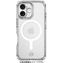 iPhone 17 対応 ケース MagSafe対応 クリア 耐衝撃 ハイブリッド HYBRID R/CLEAR （MagSafe） トランスパレント IT_IQNCSPTCM_TR