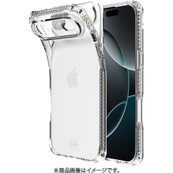 iPhone Air 対応 ケース クリア 薄型 耐衝撃 抗菌加工 SPECTRUM R/CLEAR トランスパレント IT_IQACSTPSC_TR