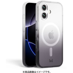 iPhone 17 対応 ケース MagSafe対応 耐衝撃 クリア ESSENTIALS トランスパレント チャコール MC_IQNCSPCEP_TC
