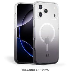 iPhone 17 Pro 対応 ケース MagSafe対応 耐衝撃 クリア ESSENTIALS トランスパレント チャコール MC_IQPCSPCEP_TC