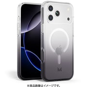 iPhone 17 Pro Max 対応 ケース MagSafe対応 耐衝撃 クリア ESSENTIALS トランスパレント チャコール MC_IQGCSPCEP_TC