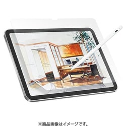 iPad 10世代 A16 対応 フィルム 紙のような書き心地 イラスト さらさら EasyPaper トランスパレント ME_PPHSPLKEP_TR
