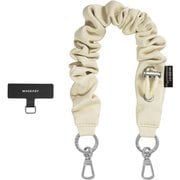 スマホストラップ 落下防止 軽量 Scrunchie Wrist Strap レザレットスターライト ME_SPASRPESG_LS