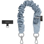 スマホストラップ 落下防止 軽量 Scrunchie Wrist Strap スカイブルー ME_SPASRPESG_SB