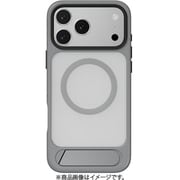 iPhone 17 Pro Max 対応 ケース クリア MagSafe対応 スタンド付き 耐衝撃 EasyStand M コンクリート SE_IQGCSPTET_CC