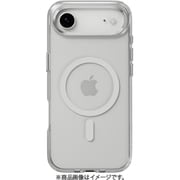 iPhone Air 対応 ケース クリア MagSafe対応 スタンド 耐衝撃 LenStand M シルバー SE_IQACSPTLE_SV