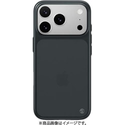 iPhone 17 Pro 対応 ケース 超薄型 軽量 指紋・傷防止 サラサラ 極薄 フロスト クリア 0.35 ミッドナイト SE_IQPCSPP35_MN