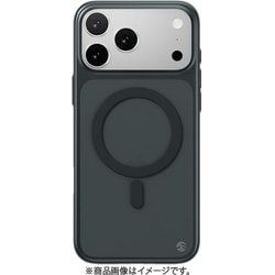 iPhone 17 Pro Max 対応 ケース MagSafe対応 超薄型 軽量 指紋防止 サラサラ 極薄 フロスト クリア 0.35 M ミッドナイト SE_IQGCSPP5M_MN