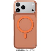 iPhone 17 Pro Max 対応 ケース MagSafe対応 超薄型 軽量 指紋防止 サラサラ 極薄 フロスト クリア 0.35 M コーラル SE_IQGCSPP5M_CR