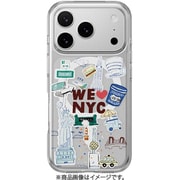 iPhone 17 Pro 対応 ケース クリア MagSafe対応 イラスト 耐衝撃 Style M ニューヨーク SE_IQPCSPTSC_NY