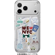 iPhone 17 Pro Max 対応 ケース クリア MagSafe対応 イラスト 耐衝撃 Style M ニューヨーク SE_IQGCSPTSC_NY