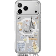 iPhone 17 Pro Max 対応 ケース クリア MagSafe対応 イラスト 耐衝撃 Style M パリ SE_IQGCSPTSC_PR