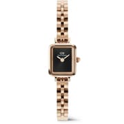 Quadro Mini 15.4x18.2mm RG ブラック文字盤 正規品 2年保証 DW00100848