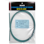 ステンレスシフトアウター 4mm×2m ひすい ヘッダ付 ひすい